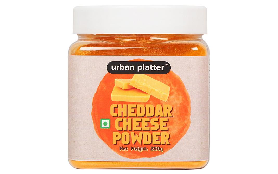 Urban Platter Cheddar Cheese Powder    Glass Jar  250 grams